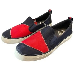 Sperry Women’s Crest Twin‎ Gore BIONIC Navy/ Red size 8.5